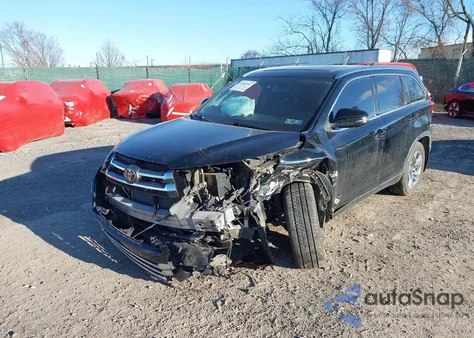 2019 Toyota Highlander Limited/Ltd Platinum from USA, damaged, VIN 5TDDZRFH3KS997469